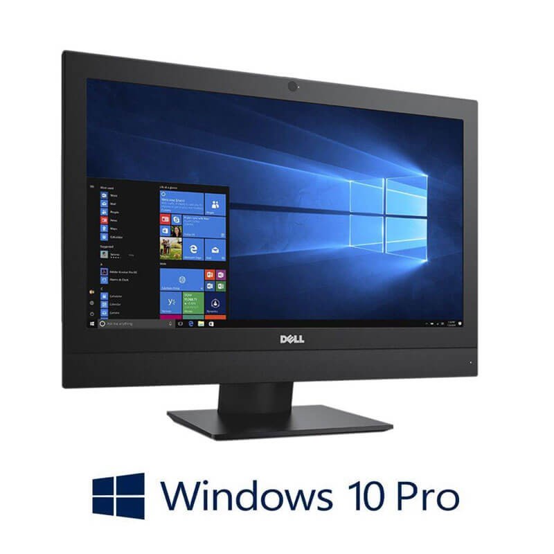 All-in-One Dell OptiPlex 3030, i5-4570T, 256GB SSD NOU, 19.5 inci, Webcam, Win 10 Pro