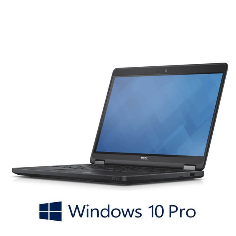 Laptop Dell Latitude E5450, i3-4030U, 8GB DDR3, 128GB SSD, Webcam, Win 10 Pro
