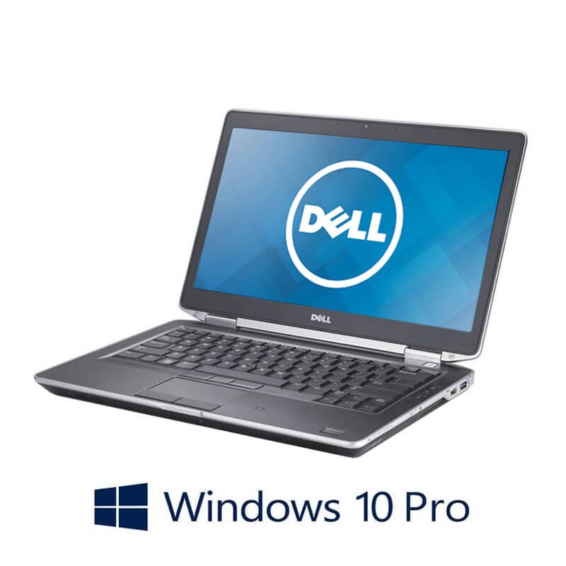 Laptop Dell Latitude E6430, i5-3340M, 120GB SSD, 14 inci, Webcam, Win 10 Pro