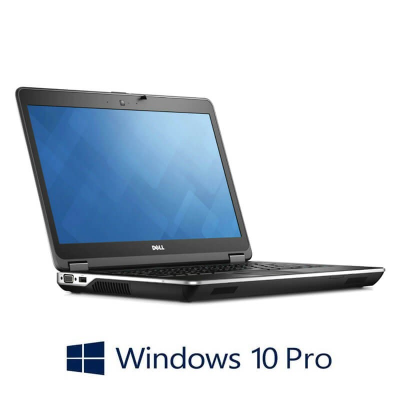 Laptop Dell Latitude E6440, i5-4310M, 256GB SSD NOU, 14 inci, Webcam, Win 10 Pro
