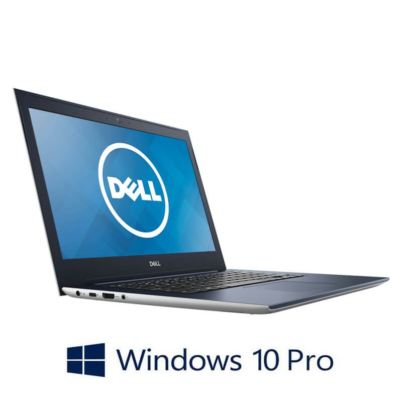 Laptop Dell Vostro 5471, Quad Core i5-8250U, 256GB SSD M.2, Full HD, Win 10 Pro