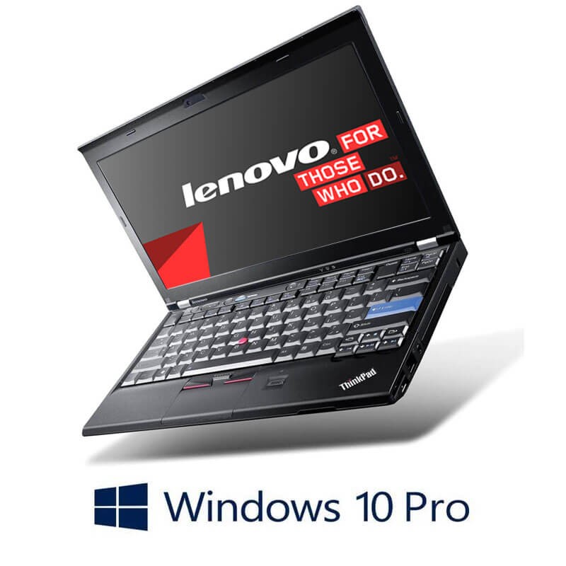 Laptop Lenovo ThinkPad X220, Intel i5-2520M, 256GB SSD NOU, Webcam, Win 10 Pro