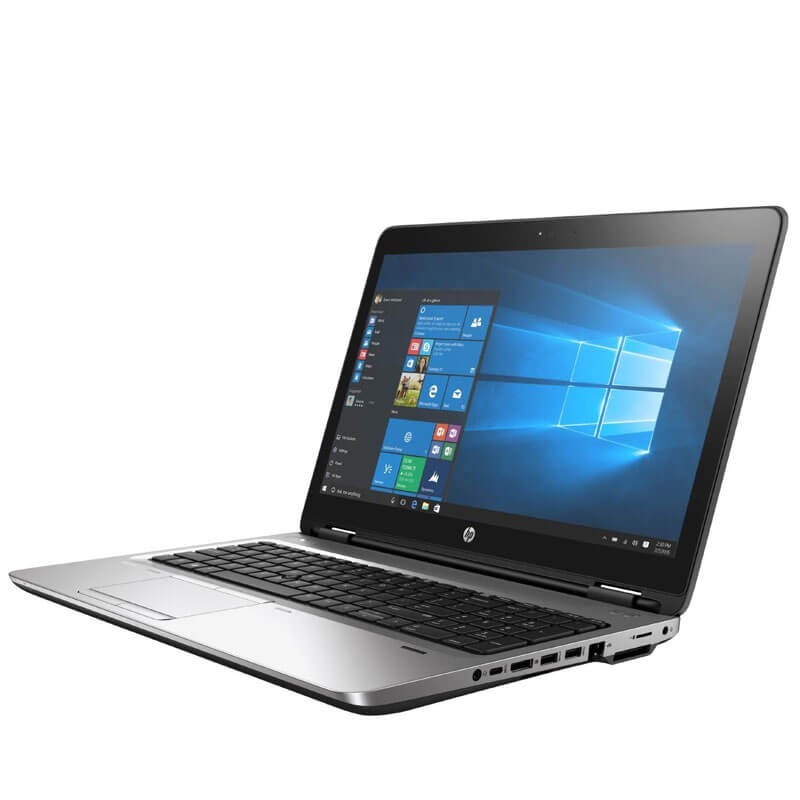 Laptop second hand HP ProBook 650 G3, i5-7200U, 128GB SSD, 15.6 inci Full HD, Webcam