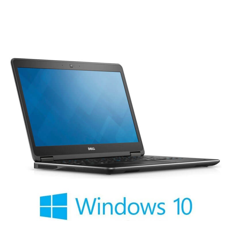Laptopuri Dell Latitude E7440, Intel i5-4300U, 256GB SSD, 14 inci, Webcam, Win 10 Home