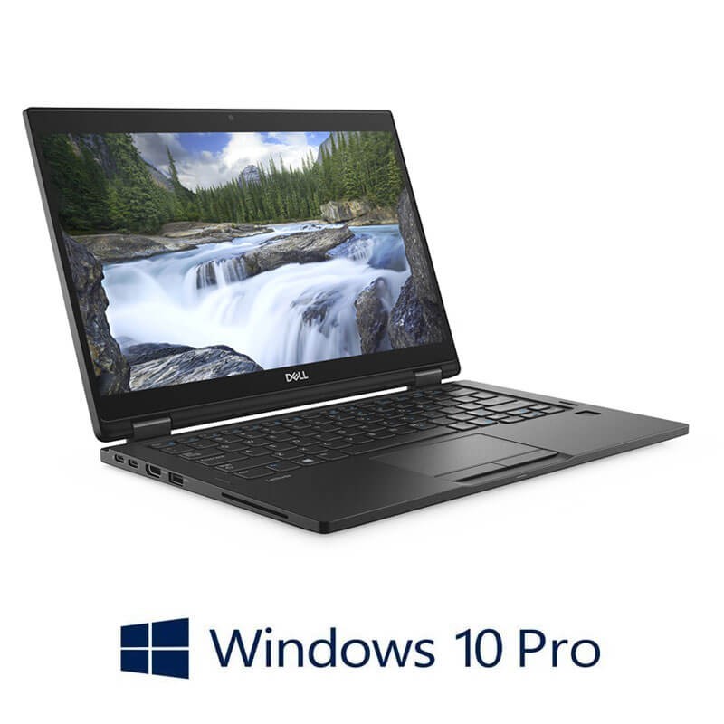 Laptopuri Touchscreen Dell Latitude 7390 2-in-1, i5-8250U, SSD, FHD, Win 10 Pro