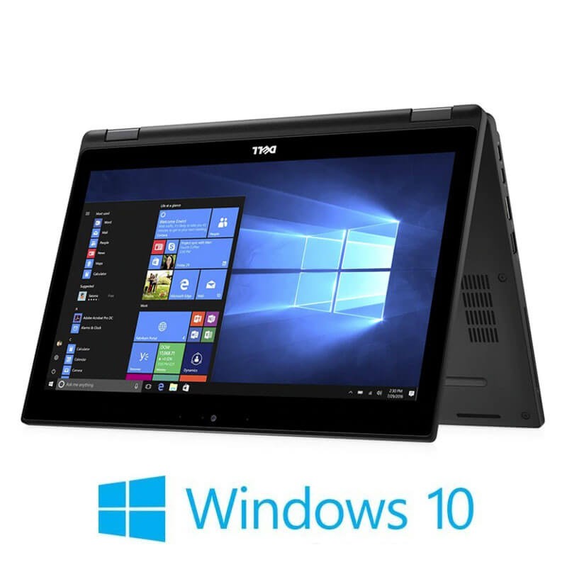 Laptopuri Touchscreen Dell Latitude 5289, i5-7300U, SSD, FHD, Win 10 Home