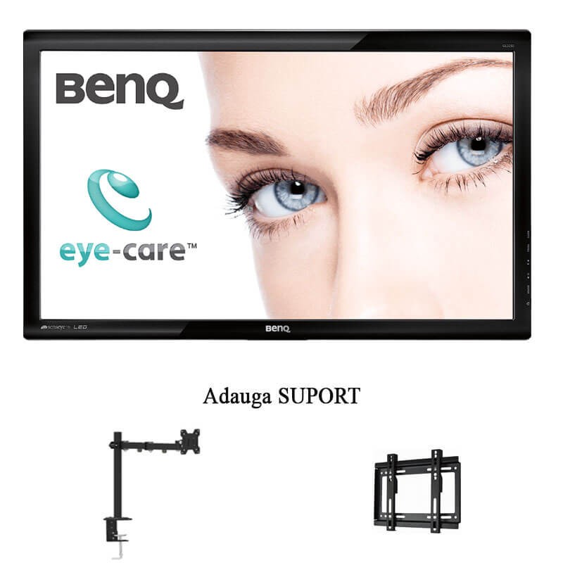 Monitor LED second hand BenQ GL2250, Grad A-, 21.5 inci Full HD